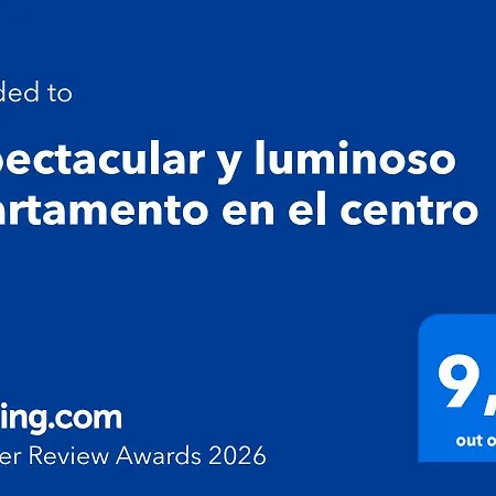 Espectacular Y Luminoso En El Centro Apartamento *